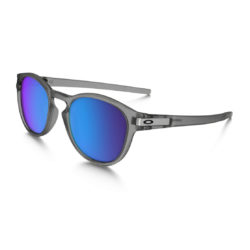 Men's Oakley Sunglasses - Oakley Latch. Matte Grey Ink - Sapphire Iridium Polarized